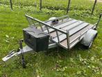 Te Huur: Motor trailer aanhanger voor 1 of 2 motoren, Ophalen, Zo goed als nieuw