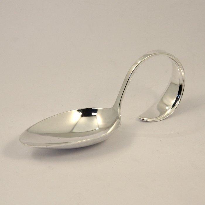 Grote zware amuselepel - ZELDZAAM - Van Kempen - Lepel -, Antiek en Kunst, Antiek | Goud en Zilver