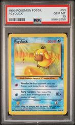 1999 Pokemon Fossil Psyduck #53 - PSA 10, Verzenden, Nieuw, Foil