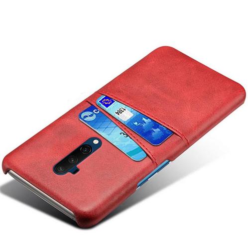 ProGuard OnePlus 7T Pro Hoesje Slim Leder Kaarthouder Rood, Telecommunicatie, Mobiele telefoons | Hoesjes en Frontjes | Overige merken