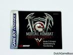 Gameboy Advance / GBA - Mortal Kombat - Deadly Advance - EEU, Spelcomputers en Games, Games | Nintendo Game Boy, Verzenden, Gebruikt