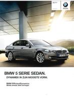 2013 BMW 5 SERIE SEDAN BROCHURE NEDERLANDS, Nieuw, BMW, Author