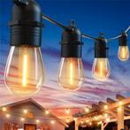 LED solar prikkabel - 10 lampen - 10 meter - Zonnepaneel, Nieuw, Ophalen of Verzenden