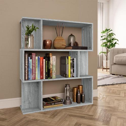 vidaXL Boekenkast / kamerscherm 80x24x96 cm bewerkt hout, Huis en Inrichting, Kasten | Boekenkasten, Minder dan 25 cm, Nieuw, Overige houtsoorten