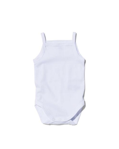 HEMA Romper organic katoen stretch - 2 stuks wit, Kinderen en Baby's, Babykleding | Overige, Nieuw, Verzenden