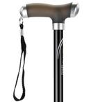 MultiMotion wandelstok met zacht siliconen handvat - Zwart, Diversen, Verpleegmiddelen, Ophalen of Verzenden, Nieuw