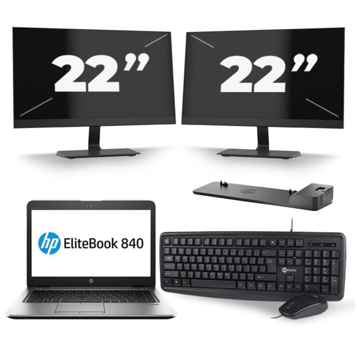 HP EliteBook 840 G3 - Intel Core i7-6e Generatie - 14 inch -, Computers en Software, Windows Laptops, Nieuw, Verzenden