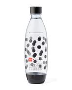 HEMA Sodastream kunststof fles 1L stippen zwart, Verzenden, Nieuw in verpakking