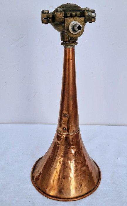 Misthoorn - Kockums Mek. Verkstad / Super Tryton - Koper,, Antiek en Kunst, Curiosa en Brocante