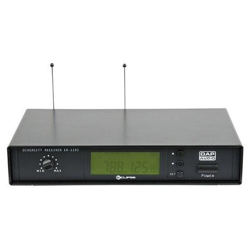 DAP ER-1193B 1 Channel 193 Freq. PLL wireless receiver 61..., Muziek en Instrumenten, Microfoons, Overige typen, Nieuw, Draadloos