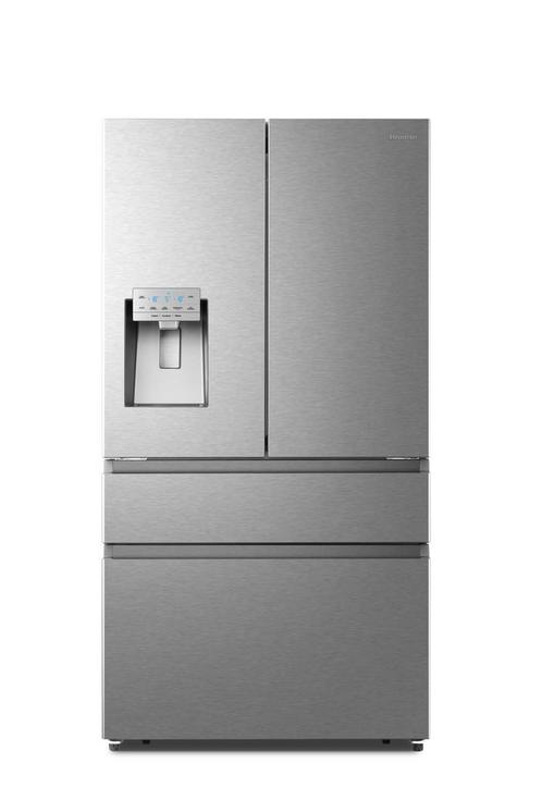 Hisense RF728N4SASE Vrijstaand 560 l E Roestvrijstaal1099, Witgoed en Apparatuur, Koelkasten en IJskasten, Nieuw, 160 cm of meer