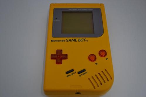 Nintendo GameBoy Classic - IPS Backlight (YELLOW), Spelcomputers en Games, Spelcomputers | Nintendo Game Boy, Zo goed als nieuw