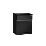 GGM Gastro | Kassatafel TORONTO - 600m - Zwarte voorkant - |, Verzenden, Nieuw in verpakking, Meubilair