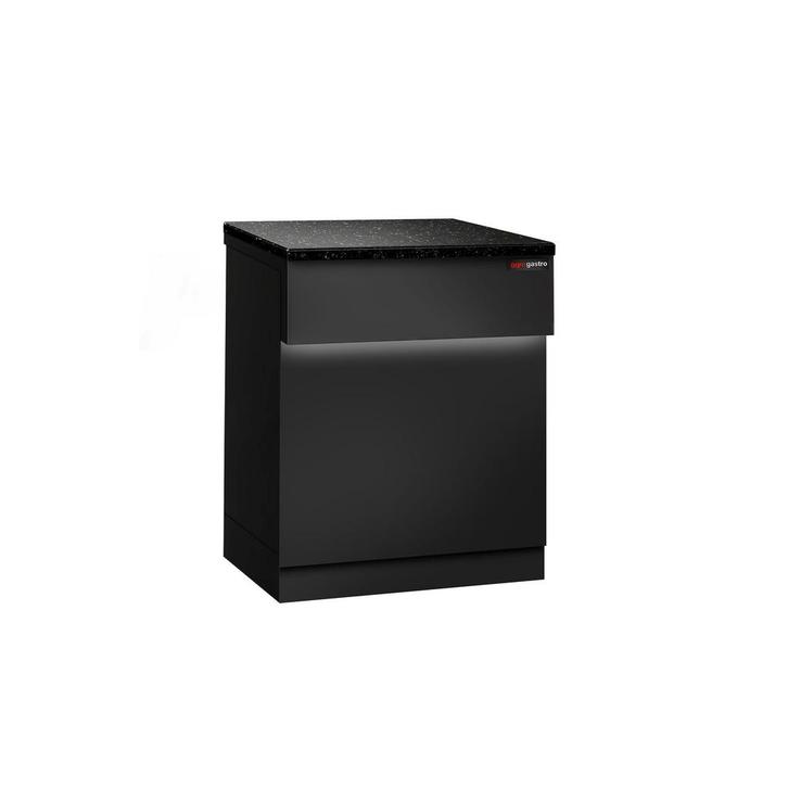 GGM Gastro | Kassatafel TORONTO - 600m - Zwarte voorkant - |, Zakelijke goederen, Horeca | Meubilair en Inrichting, Nieuw in verpakking