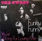 vinyl single 7 inch - The Sweet - Funny, Funny, Cd's en Dvd's, Vinyl Singles, Zo goed als nieuw, Verzenden
