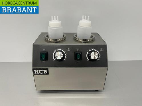 HCB RVS Sauswarmer Flessenwarmer 2 x 950 ml Chocola Kaas Jam, Zakelijke goederen, Horeca | Keukenapparatuur, Nieuw in verpakking