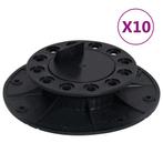 vidaXL Terrasdragers verstelbaar 10 st 25-40 mm, Verzenden, Nieuw