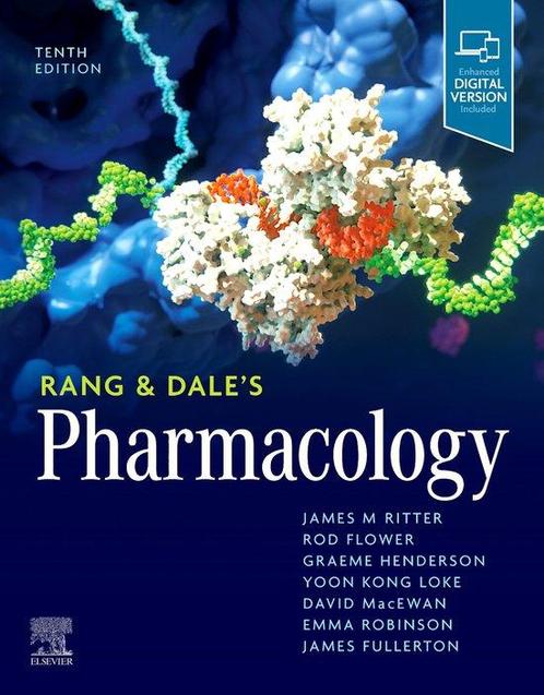 9780323873956 Rang  Dales Pharmacology James M. Ritter, Boeken, Studieboeken en Cursussen, Nieuw, Verzenden