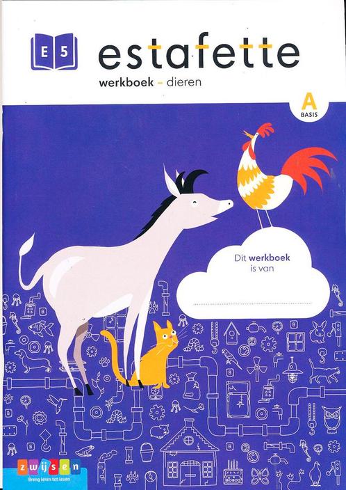 Estafette versie 3 Werkboek Basis A E5 (per pak van 5), Boeken, Schoolboeken, Nieuw, Verzenden