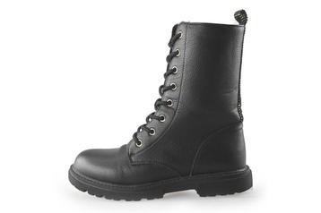 Nelson Veterboots in maat 35 Zwart | 10% extra korting beschikbaar voor biedingen