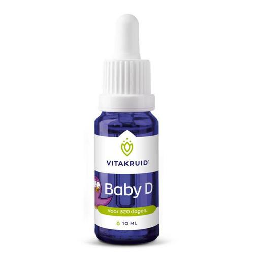 Vitakruid Baby Vitamine D 10 ml, Diversen, Verpleegmiddelen, Nieuw, Verzenden