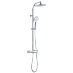 Regendoucheset Schutte Madura Fresh Opbouw Thermostatisch, Doe-het-zelf en Verbouw, Ophalen of Verzenden, Nieuw, Chroom, Kraan