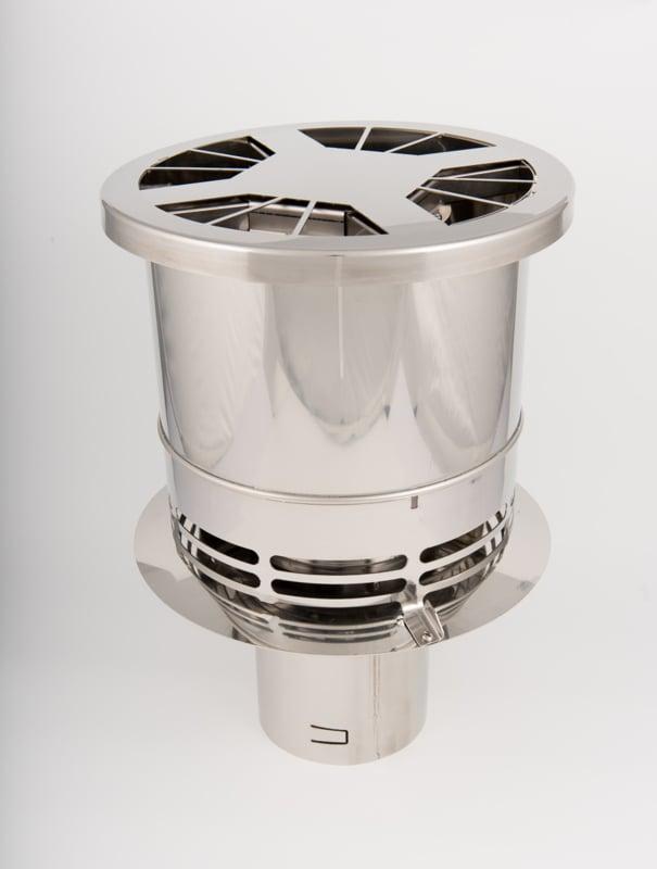 Blue Chimney Ventilator  RVS 265-150, Huis en Inrichting, Haarden, Ophalen