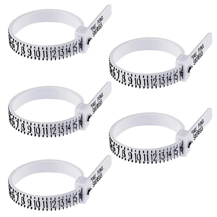 Fako Bijoux - Ringmaat Meter - Ring Vinger Meetgereedschap -, Sieraden, Tassen en Uiterlijk, Ringen, Verzenden