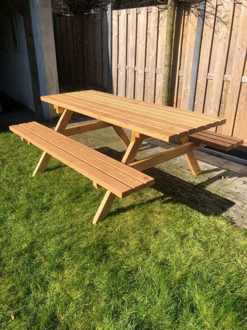 Picknicktafel Douglas meerdere lengtes NIEUW, Tuin en Terras, Picknicktafels, Nieuw, Hout, Rechthoekig, Ophalen of Verzenden