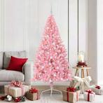 vidaXL Kunstmatig Voorverlicht Kerstboom met 300 LED Roze, Diversen, Kerst, Verzenden, Nieuw