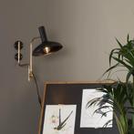 *WOONWINKEL* Dutchbone Devi Metalen Wandlamp Zwart, Huis en Inrichting, Lampen | Wandlampen, Verzenden, Nieuw