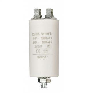 Condensator - Aanloop - 6.3 F (Max. 450V, Aarde), Doe-het-zelf en Verbouw, Elektra en Kabels, Nieuw, Verzenden