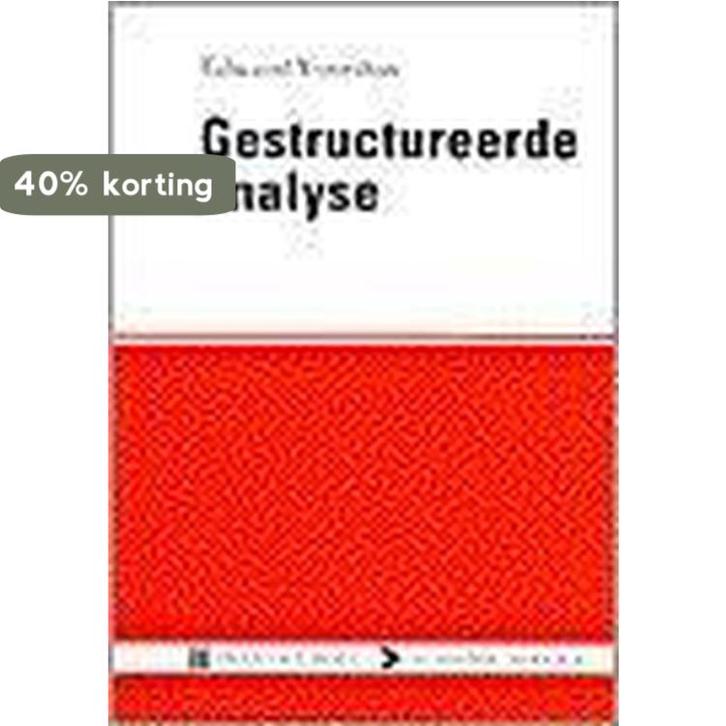 Gestructureerde analyse / Prentice-Hall/Academic Service, Boeken, Informatica en Computer, Gelezen, Verzenden
