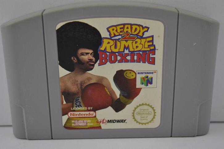 Ready 2 Rumble Boxing (N64 EUR), Spelcomputers en Games, Games | Nintendo 64, 1 speler, Zo goed als nieuw, Verzenden