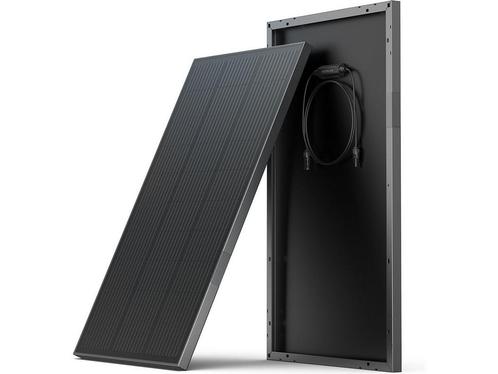 EcoFlow 100W Rigide Zonnepaneel Bundel - Twee stuks -, Doe-het-zelf en Verbouw, Zonnepanelen en Toebehoren, Zo goed als nieuw