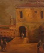 Italiaanse school (XVIII) - Paesaggio, Antiek en Kunst