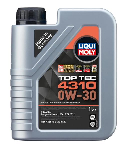 Liqui Moly 0W30 Top Tec 4310 Motorolie 2361 (1L) C2 B71.2..., Auto-onderdelen, Motor en Toebehoren, Nieuw, Ophalen of Verzenden