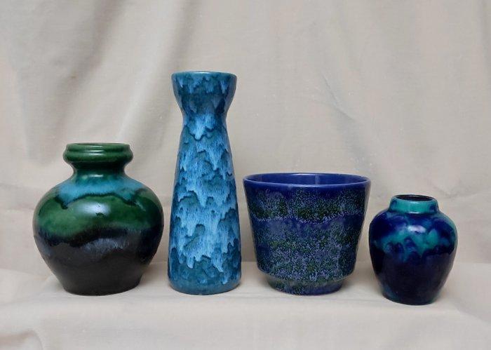 Dümler & Breiden, Scheurich, ES-Keramik - Vaas - Creamware -, Antiek en Kunst, Kunst | Designobjecten