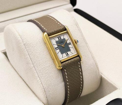 Cartier - Tank Must de Cartier - 5057001 - Dames - 1990-1999, Sieraden, Tassen en Uiterlijk, Horloges | Heren
