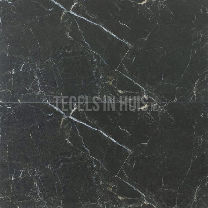 Vloertegel wandtegel s, laurent marmer zwart mat 60x120, Doe-het-zelf en Verbouw, Tegels, Vloertegels, Nieuw, 10 m² of meer, Keramiek