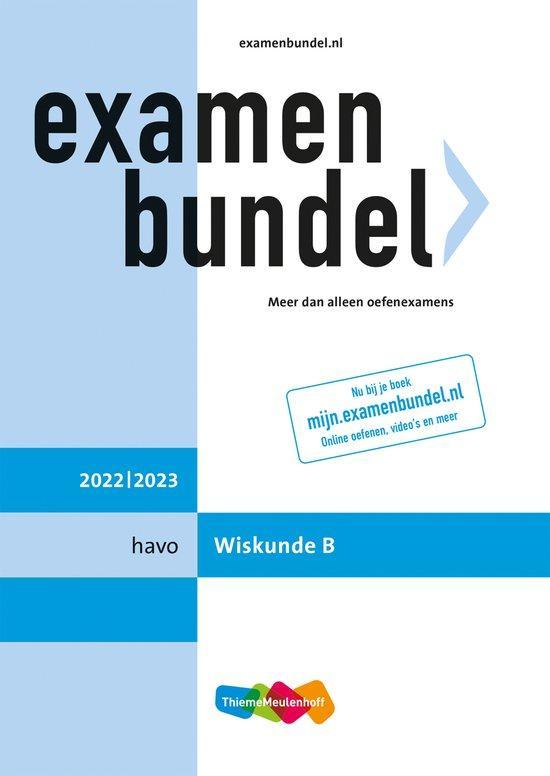 9789006639988 Examenbundel havo Wiskunde B 2022/2023, Boeken, Schoolboeken, Zo goed als nieuw, Verzenden