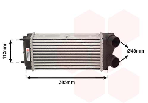 INTERCOOLER VOOR CITROEN C4 GRAND PICASSO 2006- 0384H5, Auto-onderdelen, Airco en Verwarming, Nieuw, Ophalen of Verzenden