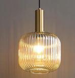 Glazen LED Hanglamp – Retro Luxe Lamp voor Keukenen Woonkame, Huis en Inrichting, Lampen | Hanglampen, Verzenden, Nieuw