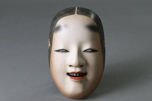 Noh masker - Ko-omote  door Sakurai Shren  (Kand, Antiek en Kunst, Antiek | Overige Antiek