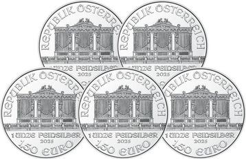 5 Troy Ounce - Zilver .999 - Philharmonique 2025 - 155,5 beschikbaar voor biedingen