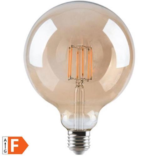 Benson LED Lamp Retro Filament Bol - Warm Wit - G125 - 4W..., Huis en Inrichting, Lampen | Losse lampen, Nieuw, Ophalen of Verzenden