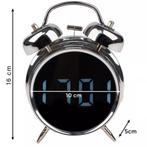 Izoxis digitale retro wekker – luid alarm en stil uurwerk., Ophalen of Verzenden, Nieuw