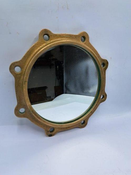 Porthole - Brons, Glas - Spiegel, Antiek en Kunst, Curiosa en Brocante