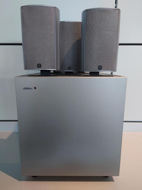 Jamo A310 home cinema 5.1 speakerset, Audio, Tv en Foto, Luidsprekers, Complete surroundset, Zo goed als nieuw, Jamo, Ophalen