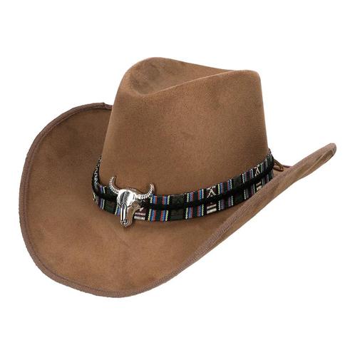 Bruine Cowboy Hoed Luxe, Hobby en Vrije tijd, Feestartikelen, Nieuw, Verzenden
